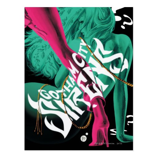 Gotham City Sirens Cv3 r2 Post Card