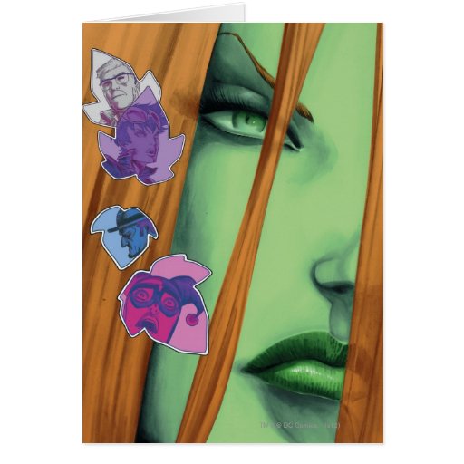 Gotham City Sirens Cv8 Greeting Card