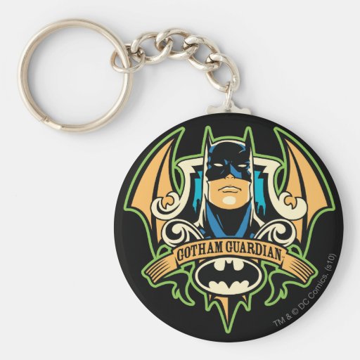 Gotham Guardian Keychain