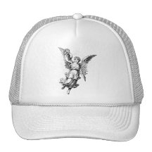 Gothic Angel Mesh Hat