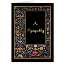 Gothic Art Sympathy Card Customizable cards