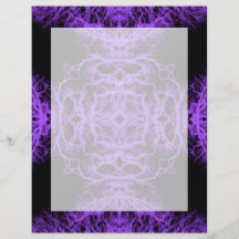 Gothic Black and Purple Design. Flyers