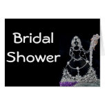 Gothic Bridal Shower Invitation Cards