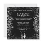 Gothic Bride & Groom Skeleton Wedding Invitations