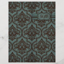 Gothic Bride Program Tall Card Cover Flyers
