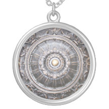Gothic Bronze Medallion Custom Necklace