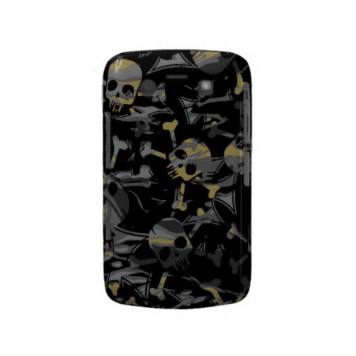 Gothic Camo Skull BlackBerry Bold Case