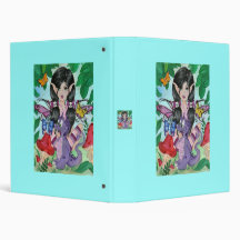 "Gothic Cuties #2" cute fairy dragon BINDER