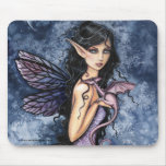 Gothic Fairy Dragon Mousepad by Molly Harrison