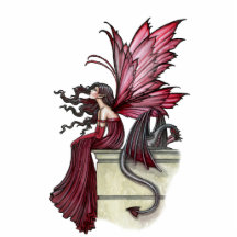 Gothic Fairy Dragon Photo Sculpture