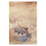 Gothic Fairy Vampire in Clouds Stationary stationery