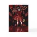 Gothic Greeting Card, Gothic Doll Cute