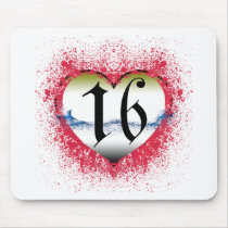 Gothic Heart 16th mousepads