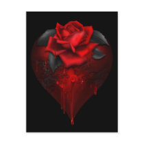Gothic Heart Postcards