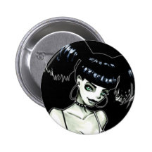 Gothic Hottie Buttons