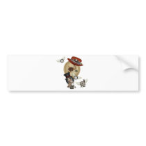 gothic laveau hot air balloon steampunk art bumper stickers