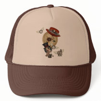 gothic laveau hot air balloon steampunk art hat