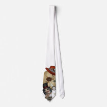 gothic laveau hot air balloon steampunk art neck tie