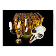Gothic Library Card