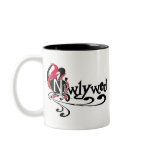 Gothic Newlywed Coffee Mugs