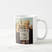 Gothic Occupy Wall Street Coffee Mugs
