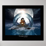 Gothic Print Thursday's Child Moonlake Designs