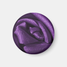 Gothic Purple Rose Magnet