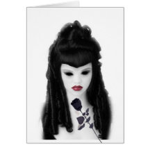 Gothic Rose Card