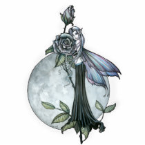 Gothic Rose Fairy Fantasy Photo Sculpture