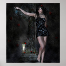 Gothic Rose Posters
