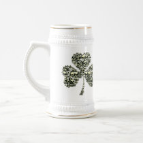 Gothic Shamrock Skulls Mug