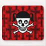 Gothic Skull & Crosses Mouse Mat