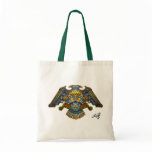 Gothic Skull with Guns and Bullets by Al Rio bags
