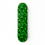 GOTHIC SKULLS CROSSBONES PATTERN SKATE BOARDS