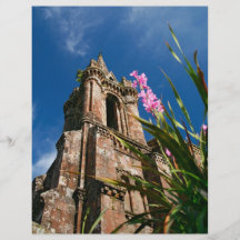 Gothic style chapel flyer