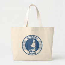 GOTHIC  T-SHIRT BLUE CANVAS BAG
