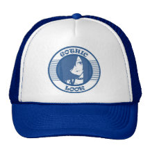 GOTHIC  T-SHIRT BLUE HATS