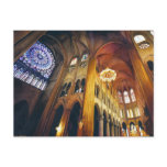 "Gothic Twist" Notre Dame Cathedral Watercolor Post Card