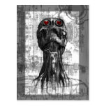 Gothic Valentine's Day Postcard