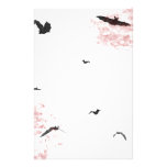 Gothic Vampire Bat Stationery