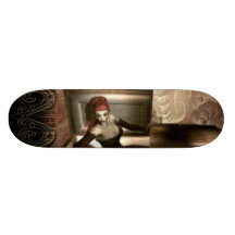 Gothic Vampire Skateboard Deck