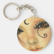 Gothic Witch Keychain