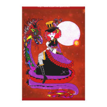 Gothicchicz  Wrapped Canvas Canvas Prints