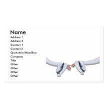 GothicLaceHandshake062710Shadow, Name, Address ... Business Card