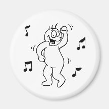 gotta dance fridge magnet