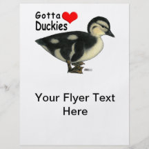 Gotta Love Duckies Full Color Flyer