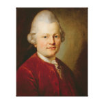 Gotthold Ephraim Lessing, 1727 Stretched Canvas Print