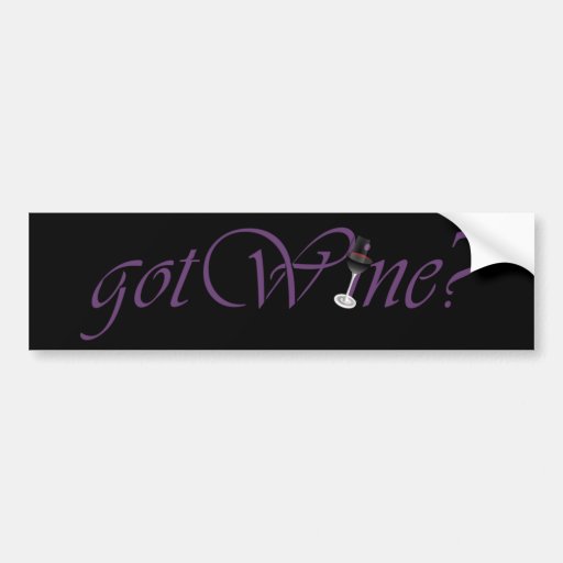 gotWine Bumper Stickers
