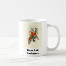 Gould - Fiery Parakeet Bookstore Promon Mug