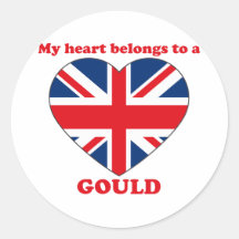 Gould Round Sticker